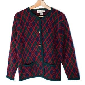 Perspective Cardigan Vintage Sweater